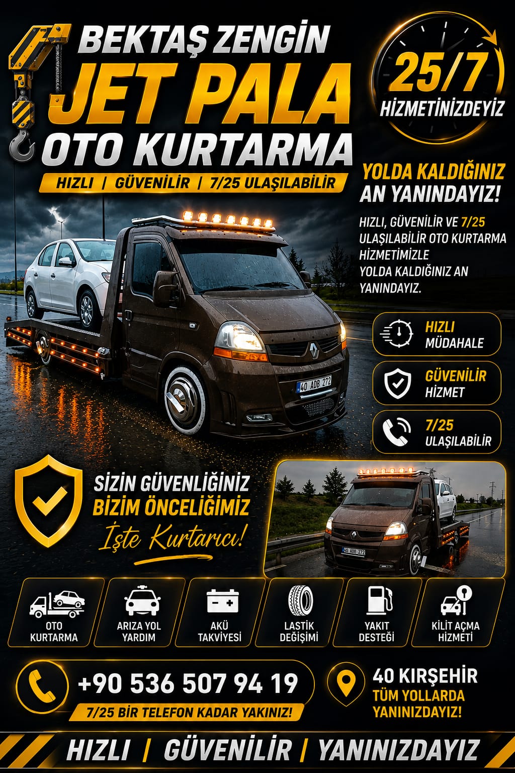 Jet Pala Oto Kurtarma tanıtım